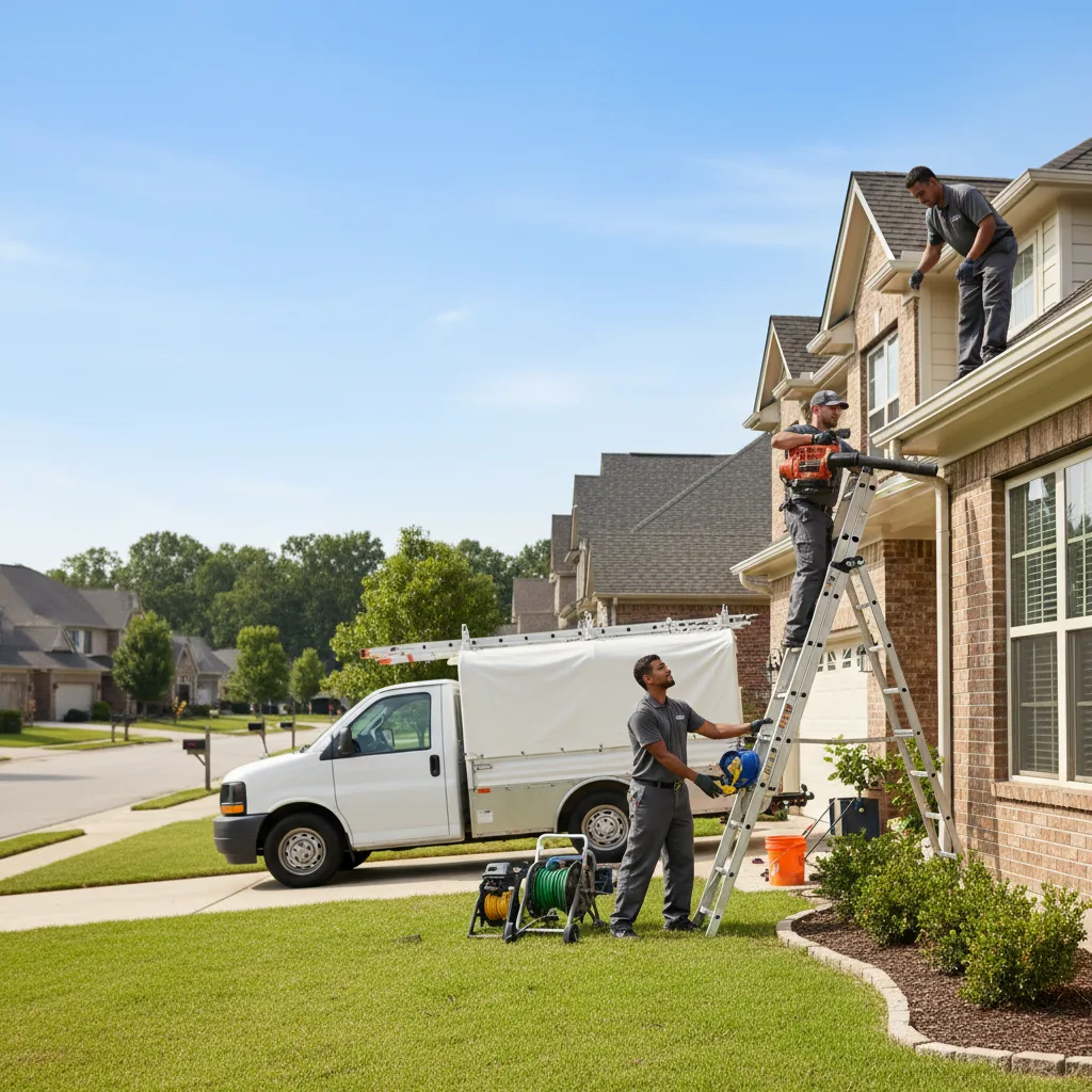 Home Gutter Service in Achille, OK near me